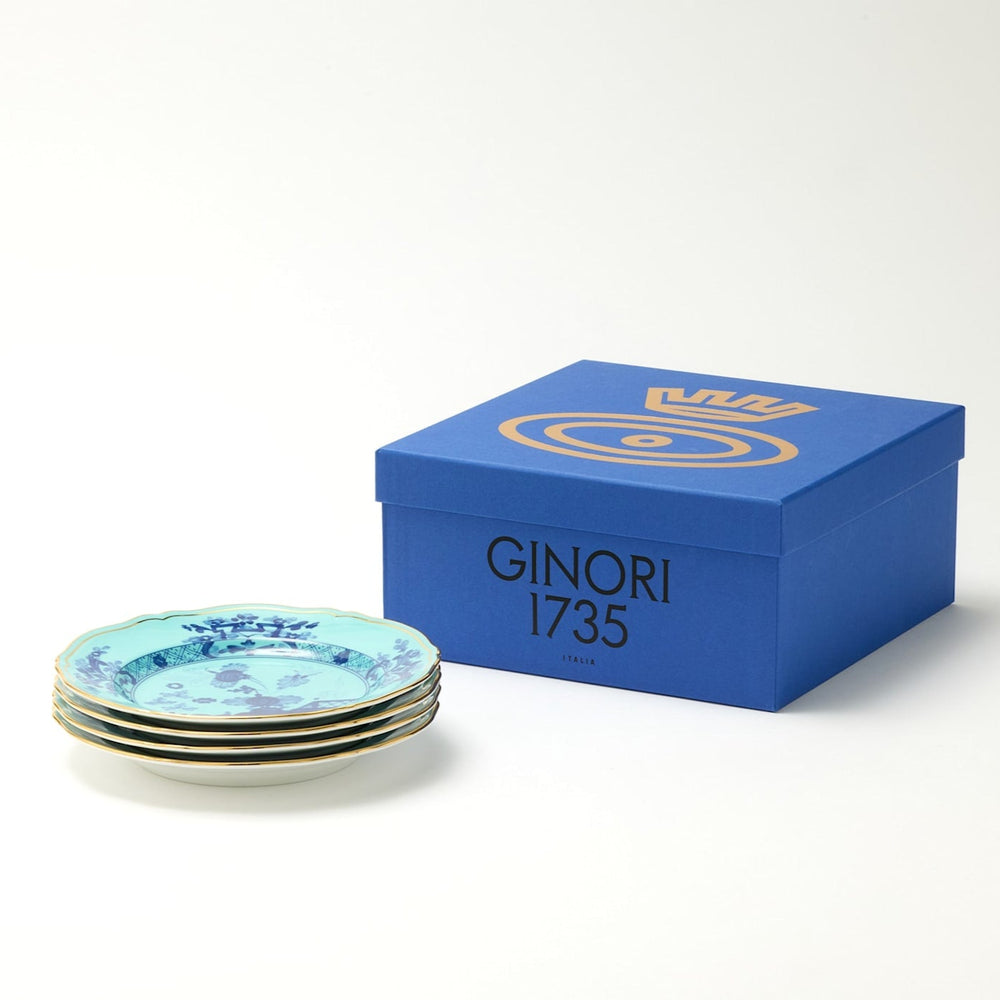 
                      
                        Ginori 1735 Oriente Italiano Iris Set of 4 Dessert plate
                      
                    