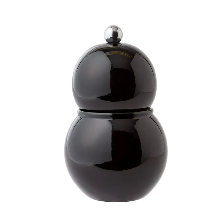 Addison Ross Black Chubbie Salt or Pepper Mill