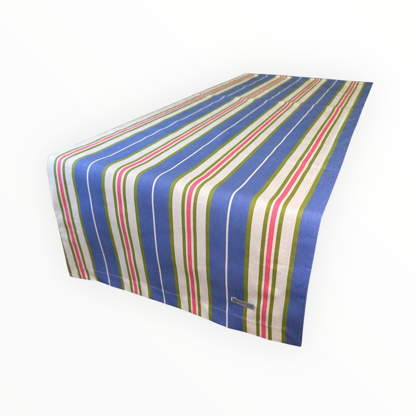 Blue/Green Stripes Table Runner