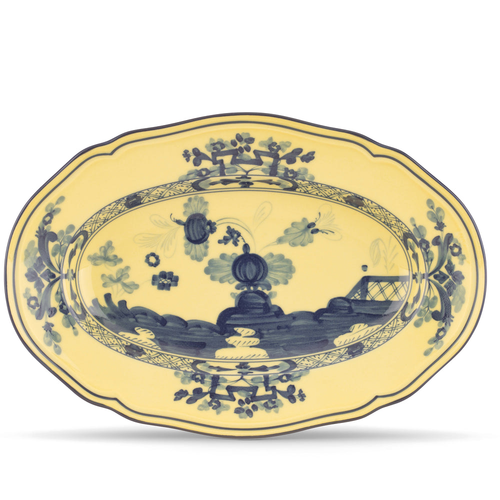 Ginori 1735 Oriente Italiano Citrino Oval Platter