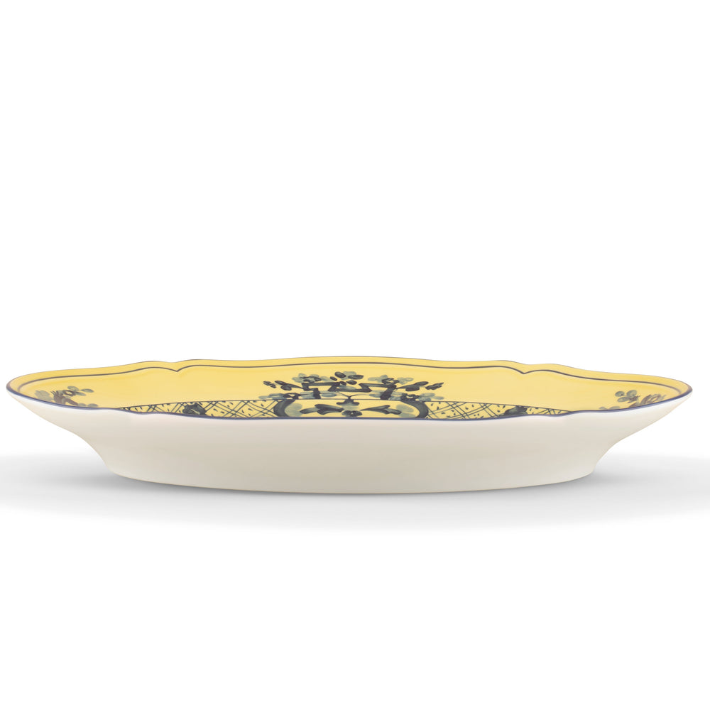 
                      
                        Ginori 1735 Oriente Italiano Citrino Oval Platter
                      
                    