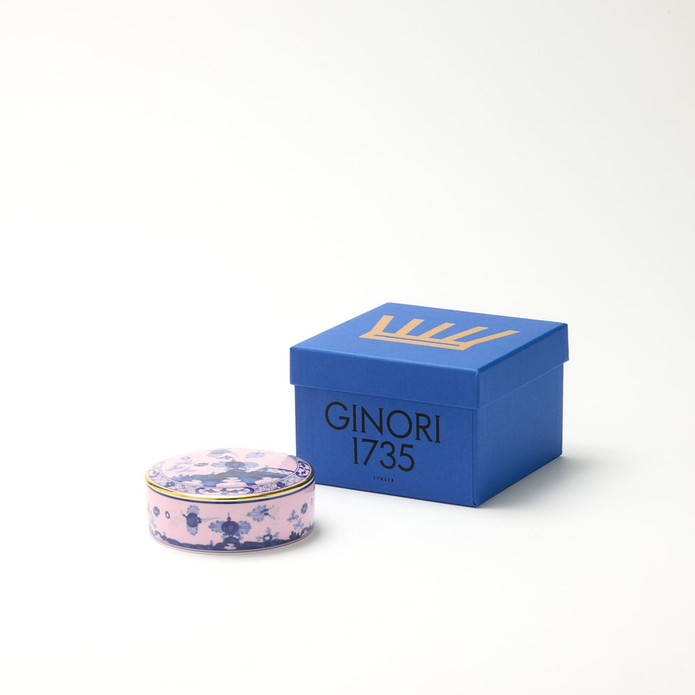 
                      
                        Ginori 1735 Oriente Italiano Azalea Round Trinket box
                      
                    