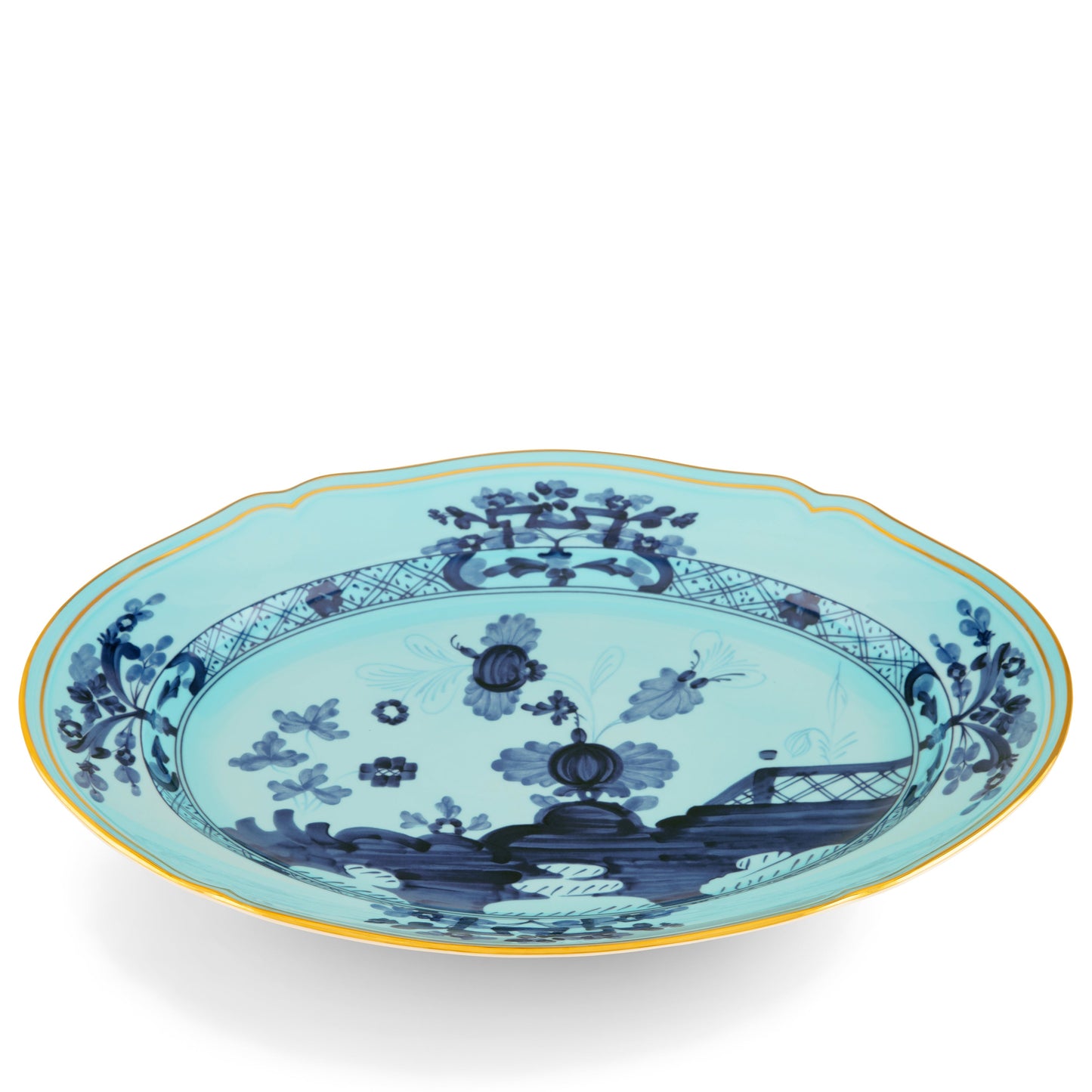 Ginori 1735 Oriente Italiano Iris Oval Platter