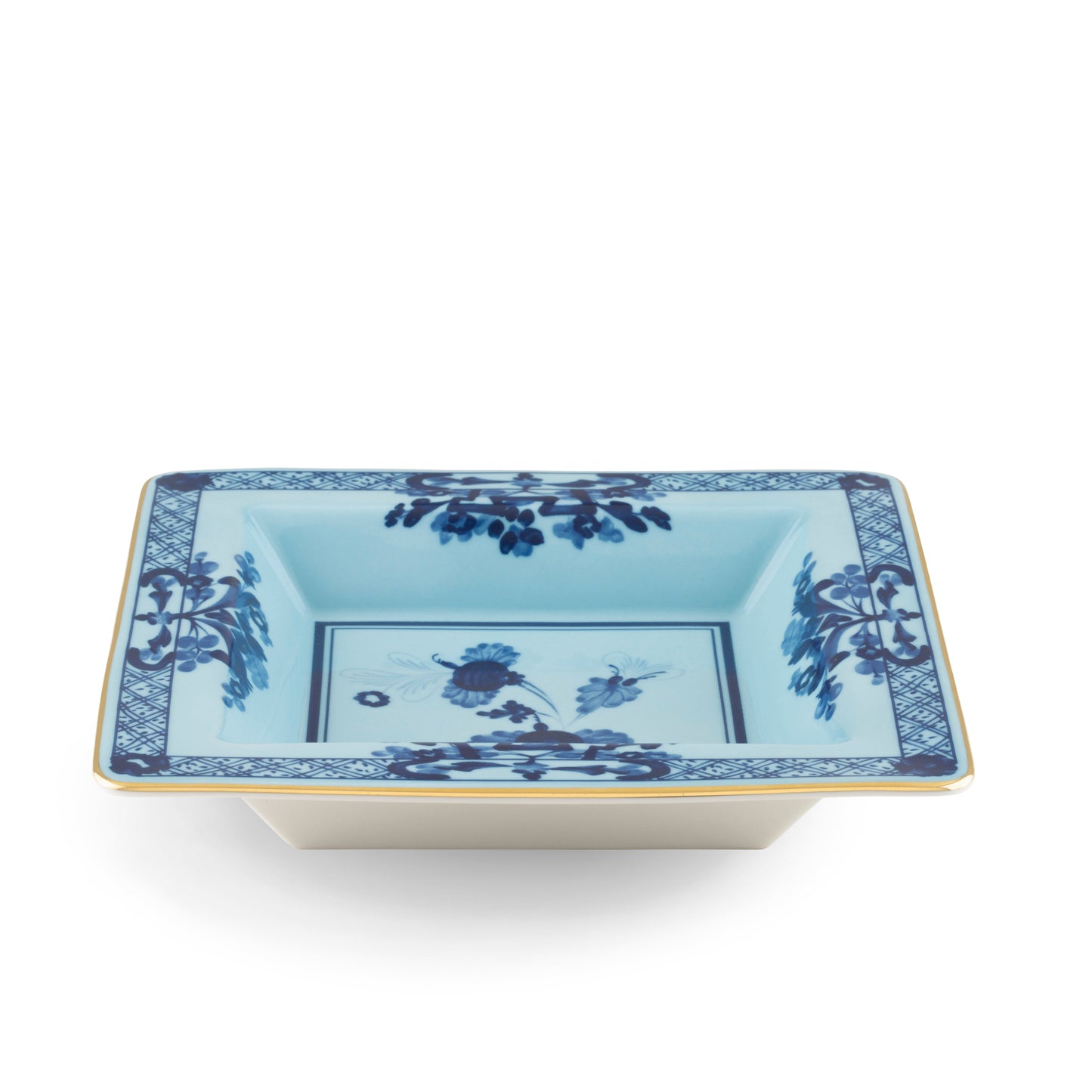Ginori 1735 Oriente Italiano Iris Small Square Change Tray