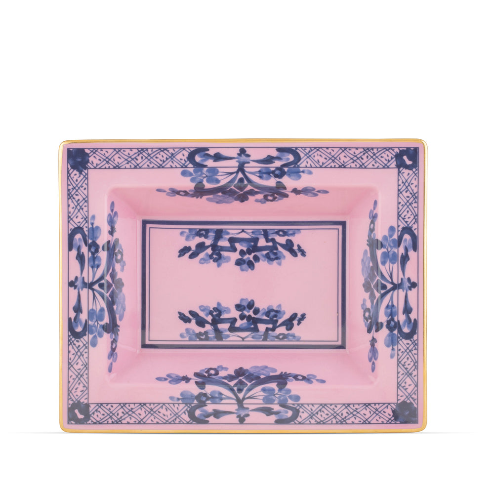 Ginori 1735 Oriente Italiano Azalea Rectangular Change Tray