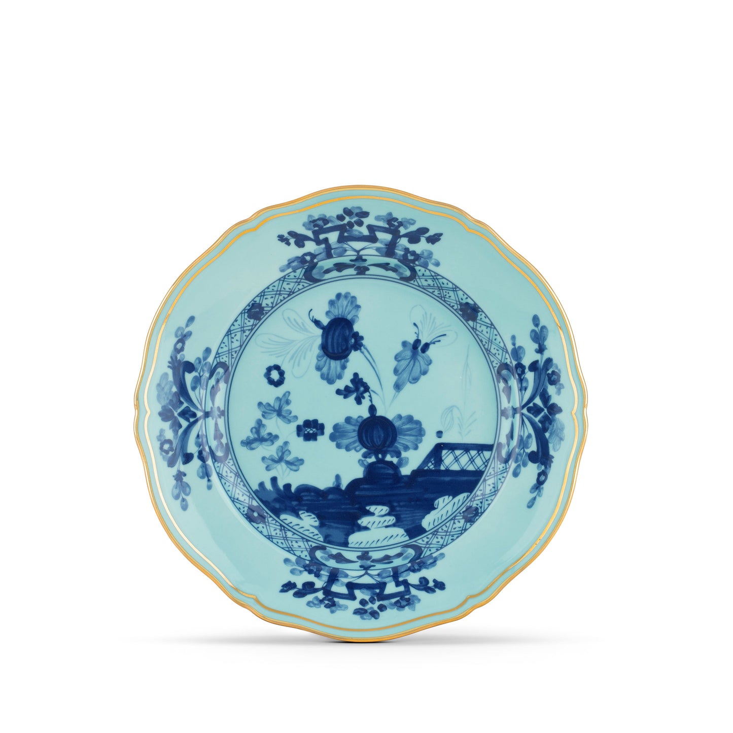 Ginori 1735 Oriente Italiano Iris Dessert Plate