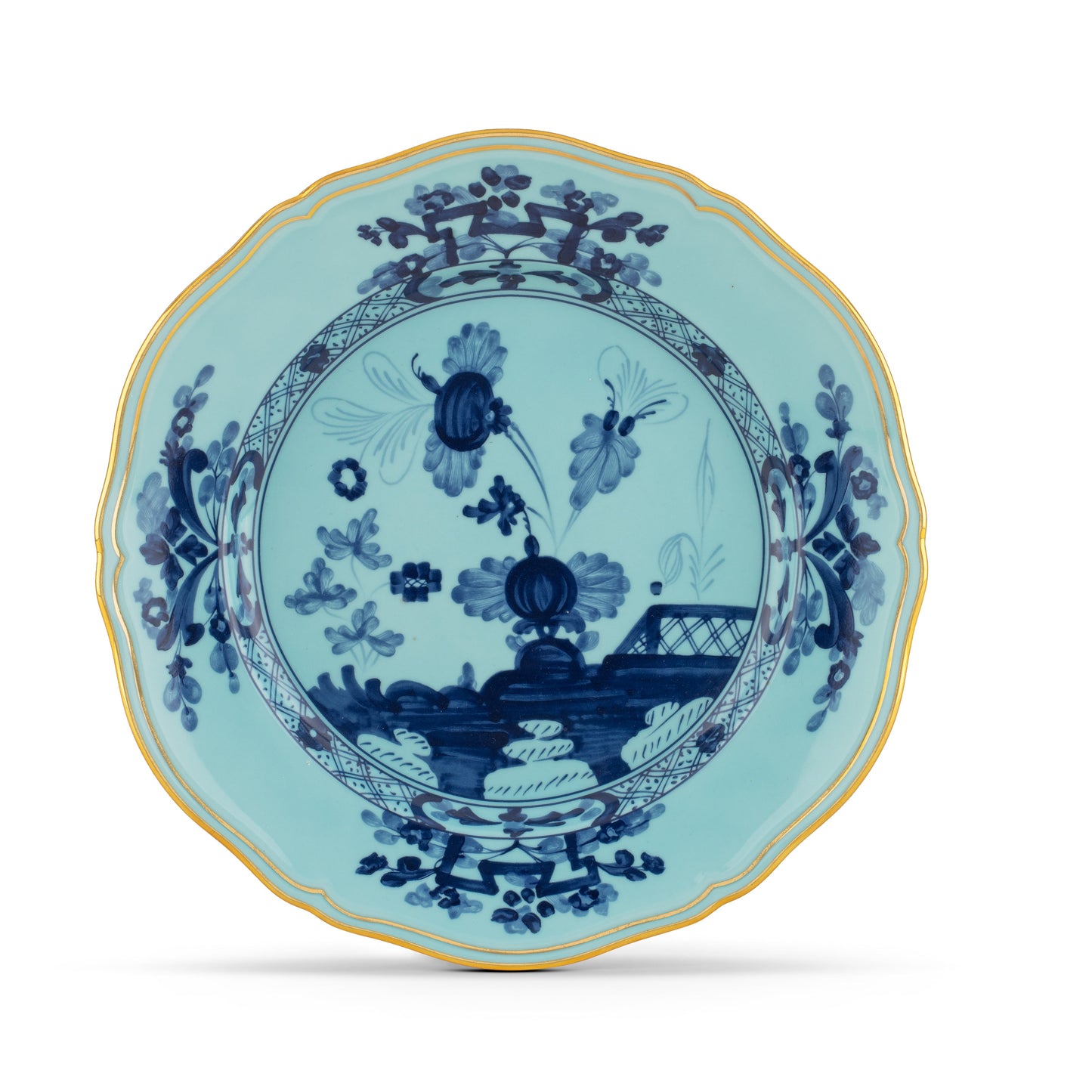 Ginori 1735 Oriente Italiano Iris Dinner Plate