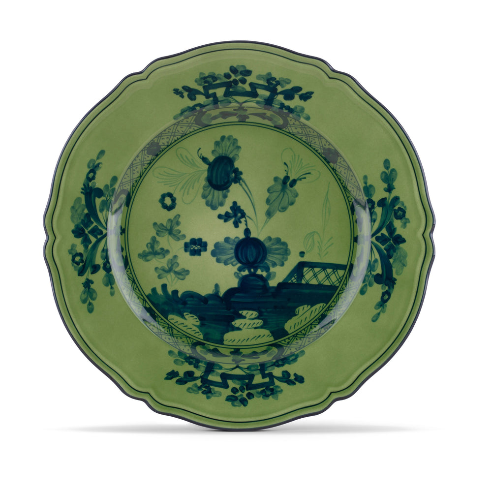Ginori 1735 Oriente Italiano Malachite Charger Plate