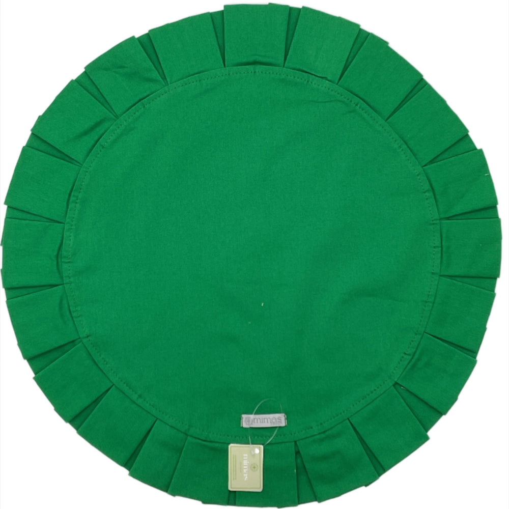 
                      
                        Green Round Ruffle Placemat
                      
                    