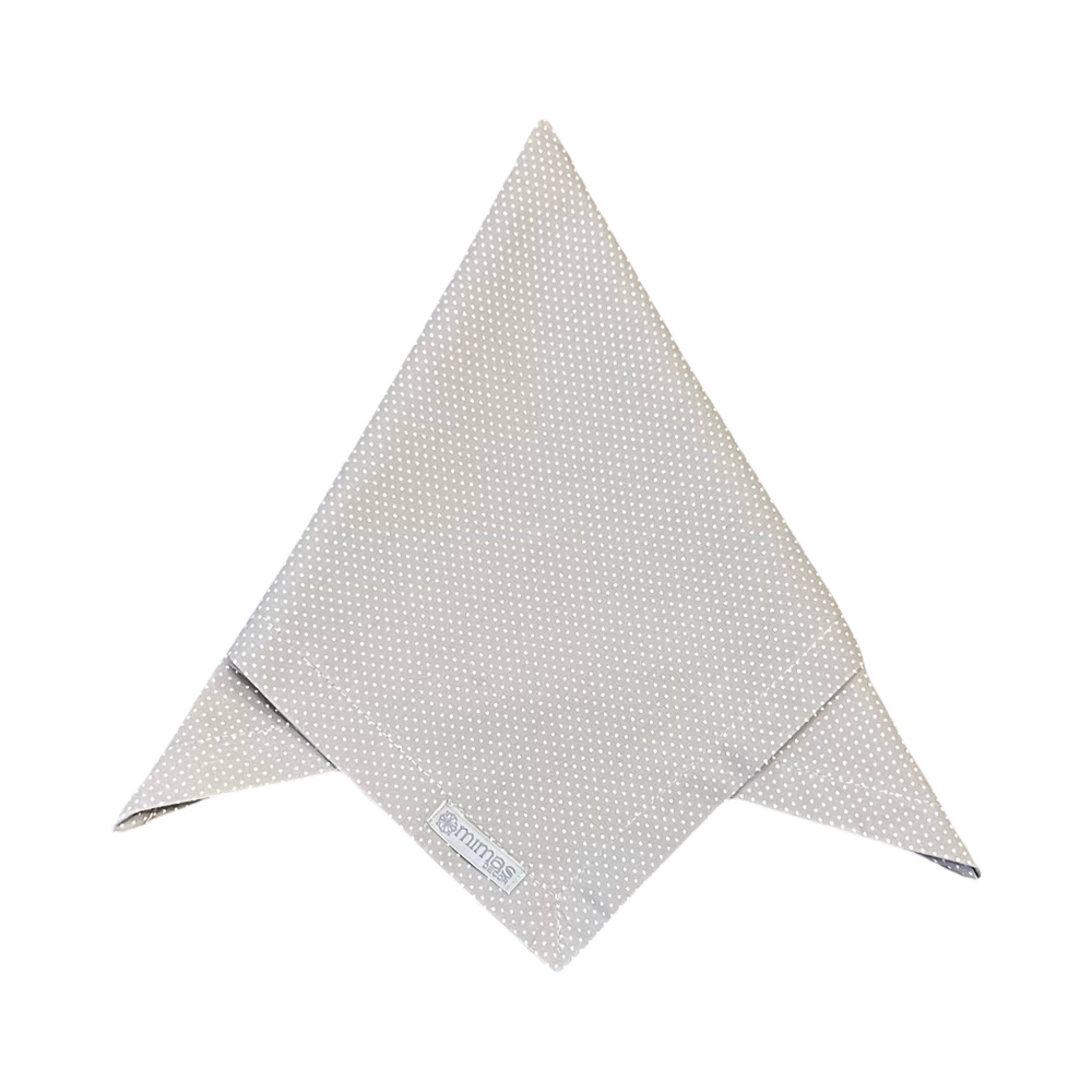 Grey Polka Polka Dot Napkin