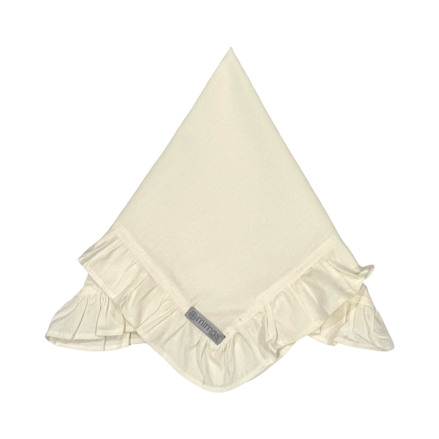 Cream Ruffle Cotton Napkin