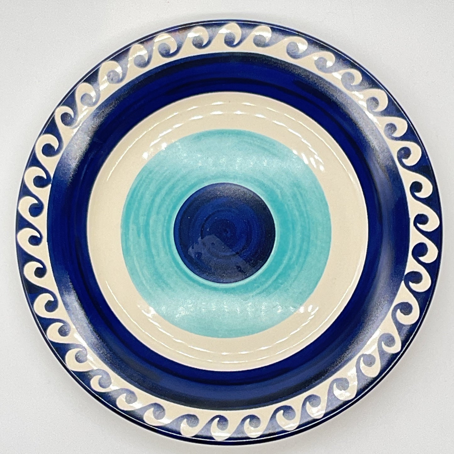 Luiz Salvador Greek Eye Dinner Plate