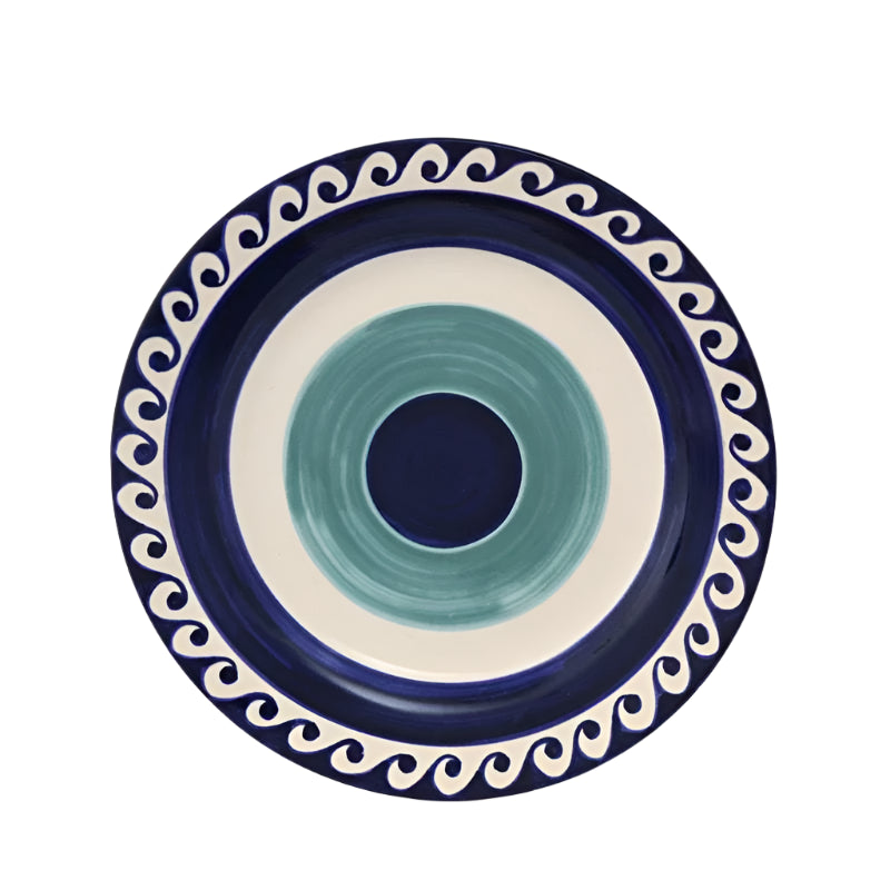 Luiz Salvador Greek Eye Dinner Plate