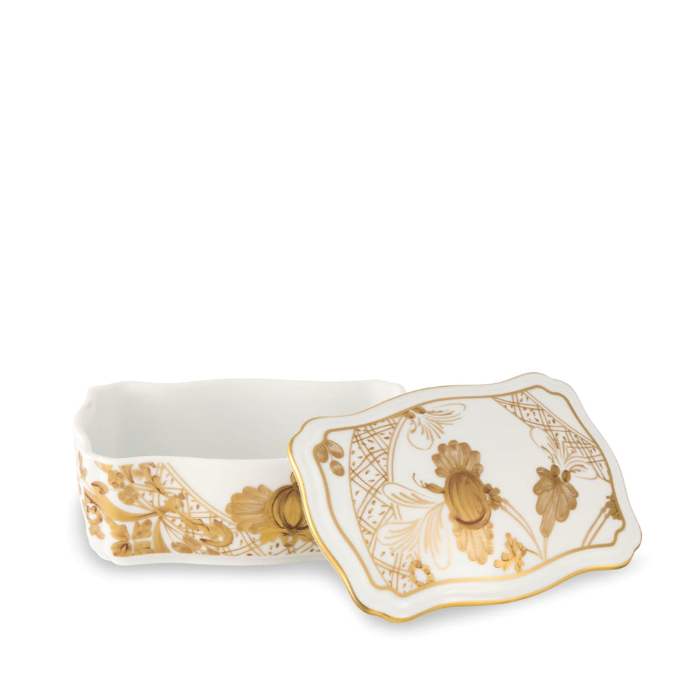 Ginori 1735 Oriente Italiano Rectangular Trinket Box