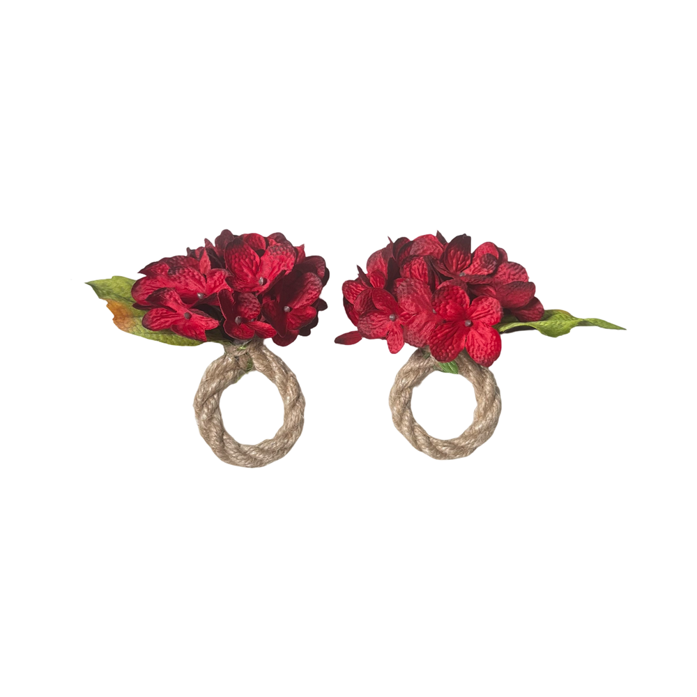 
                      
                        Marsala Hydrangea Napkin Ring
                      
                    