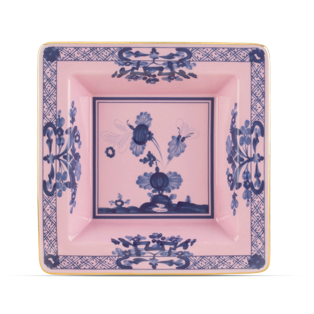 Ginori 1735 Oriente Italiano Azalea Small Square Change Tray