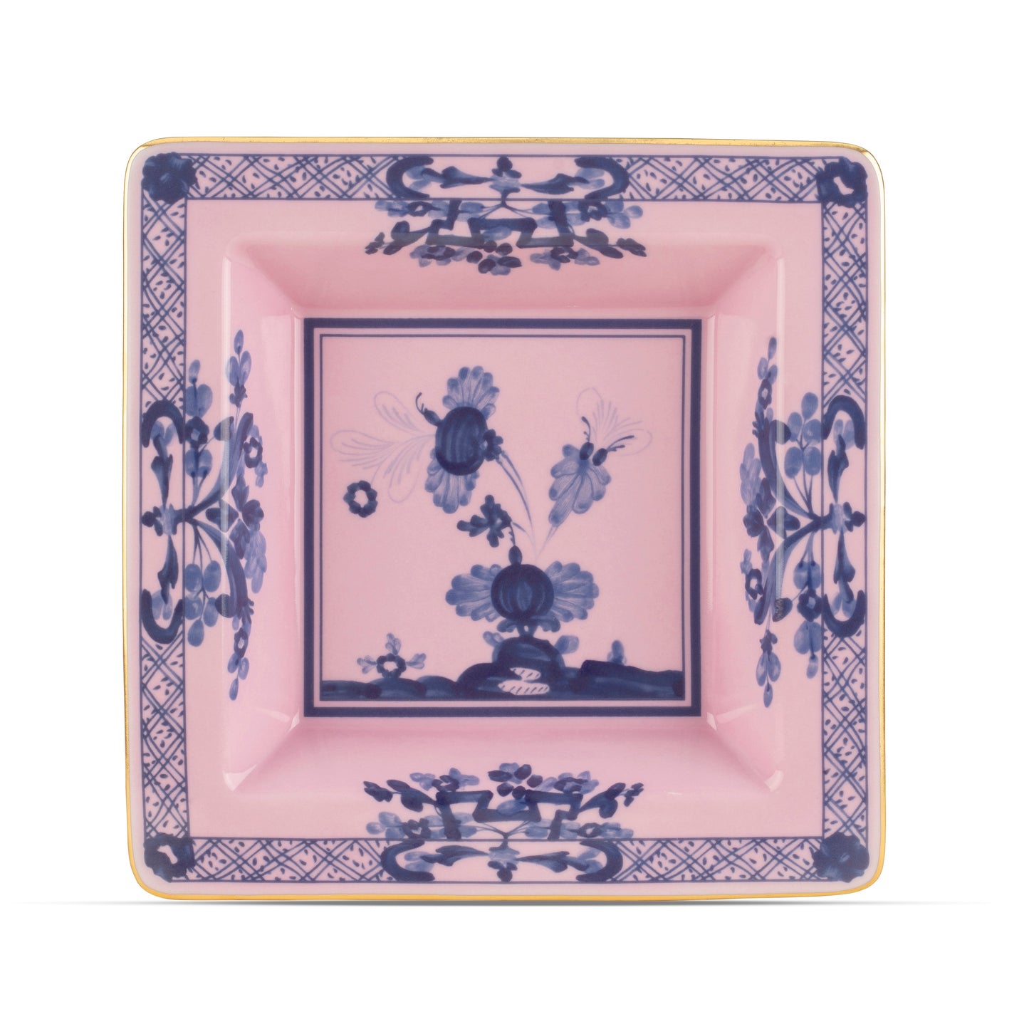 Ginori 1735 Oriente Italiano Azalea Small Square Change Tray