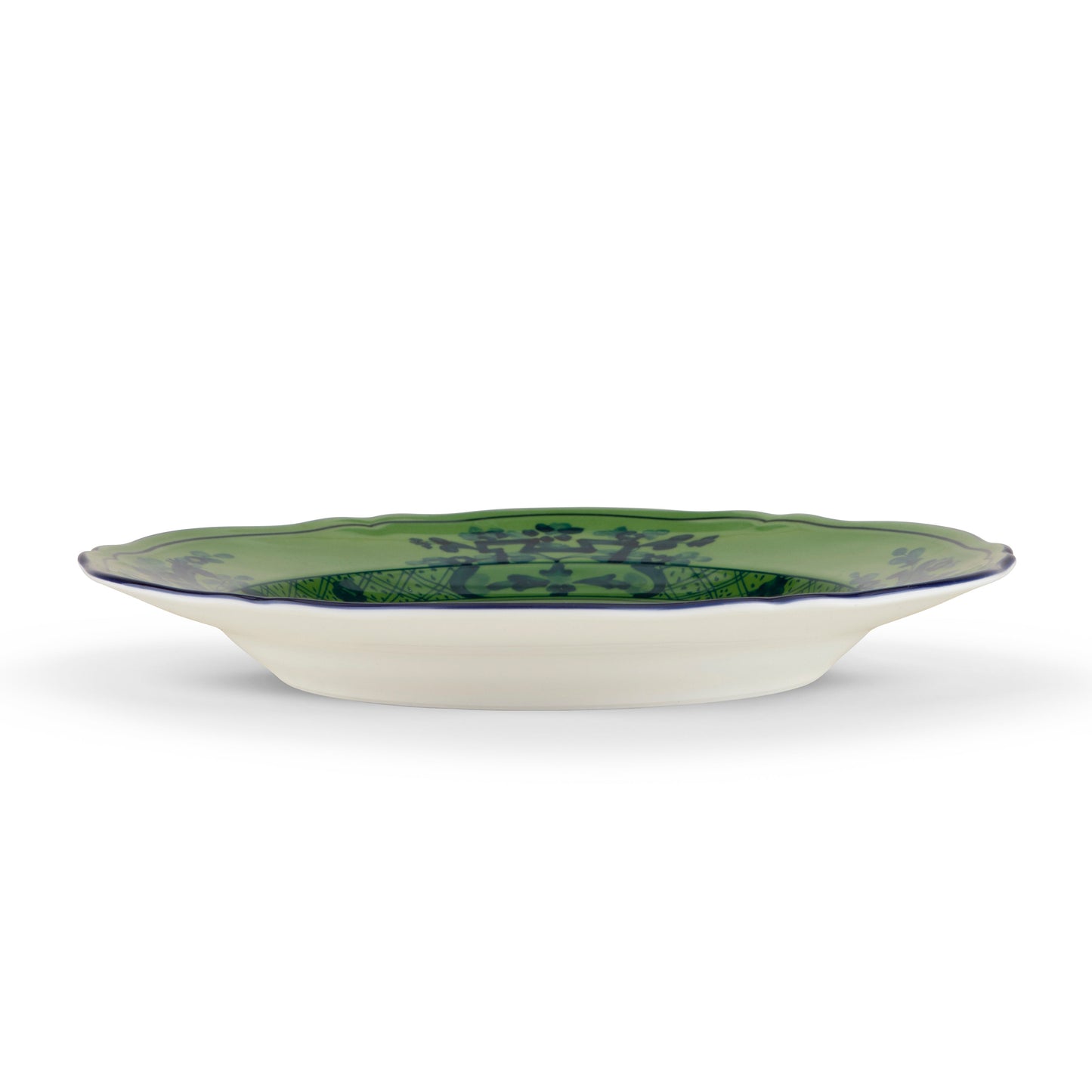 Ginori 1735 Oriente Italiano Malachite Dessert Plate