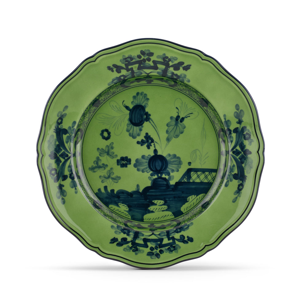 Ginori 1735 Oriente Italiano Malachite Dinner Plate