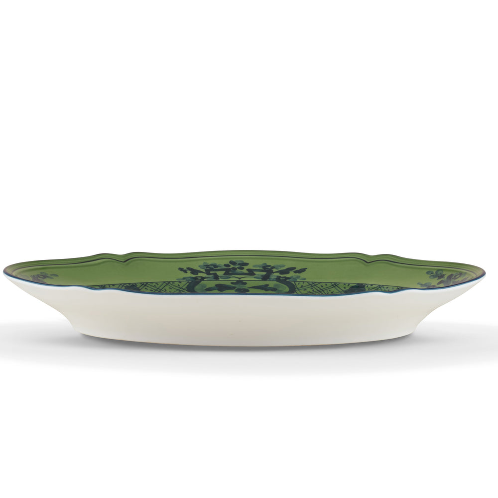 
                      
                        Ginori 1735 Oriente Italiano Malachite Oval Platter
                      
                    