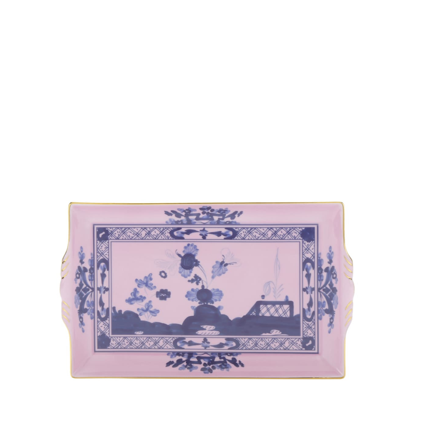 Ginori 1735 Oriente Italiano Azalea Large Square Change Tray