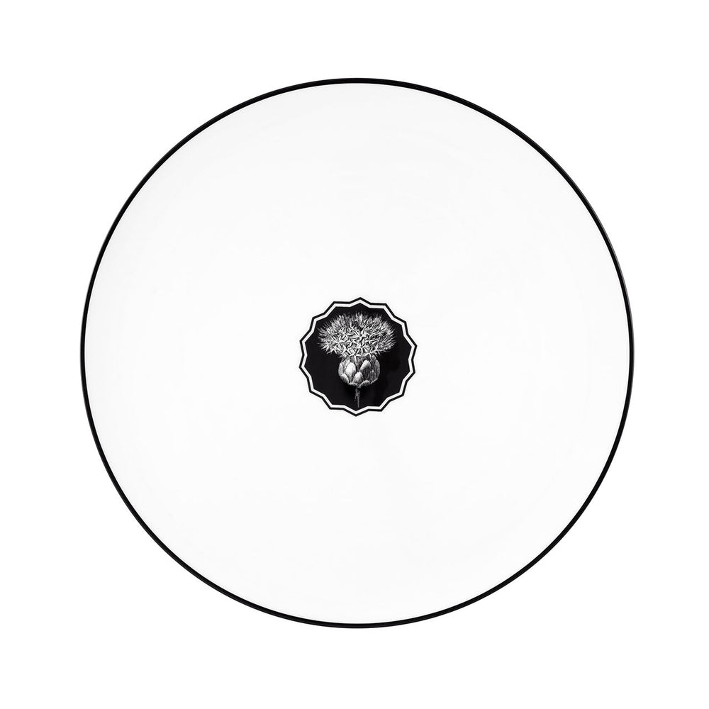 Vista Alegre Herbariae White Charger Plate