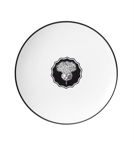 Vista Alegre Herbariae  White Dessert Plate