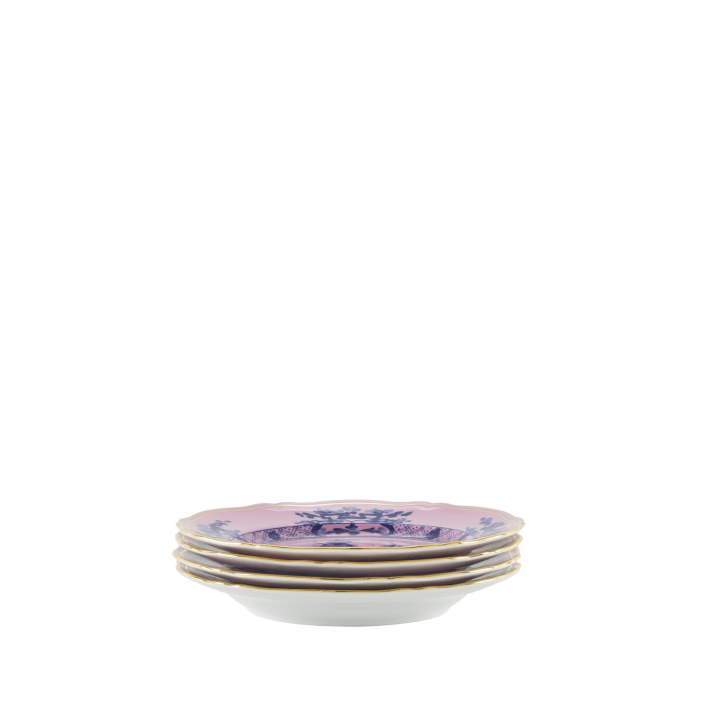 Ginori 1735 Oriente Italiano Azalea Set of 4 Dessert Plate