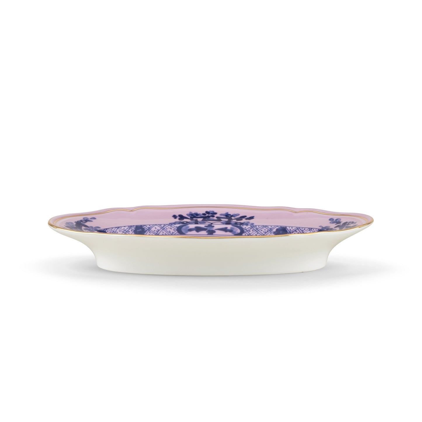 Ginori 1735 Oriente Italiano Azalea Oval pickle dish