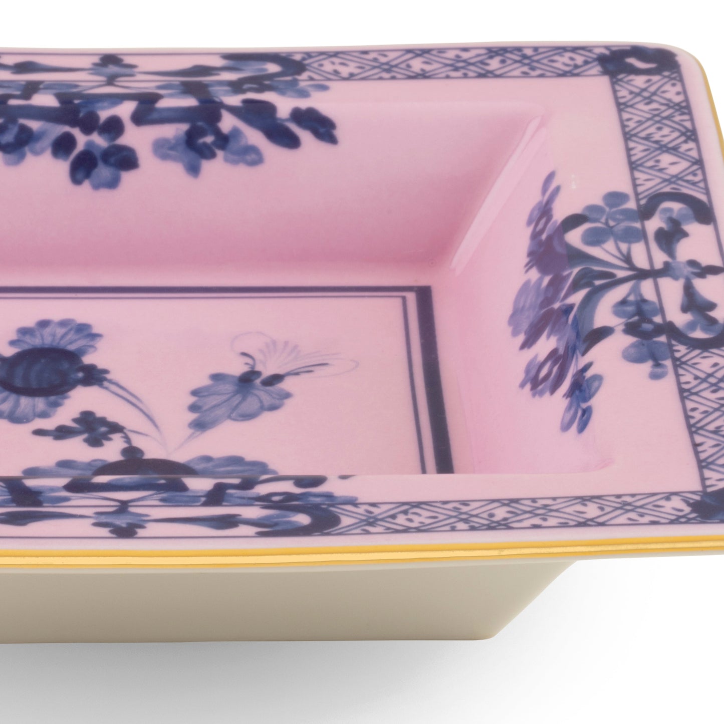 Ginori 1735 Oriente Italiano Azalea Small Square Change Tray