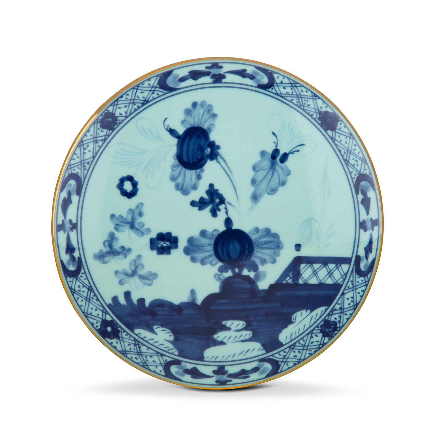 Ginori 1735 Oriente Italiano Iris Rectangular Trinket Box