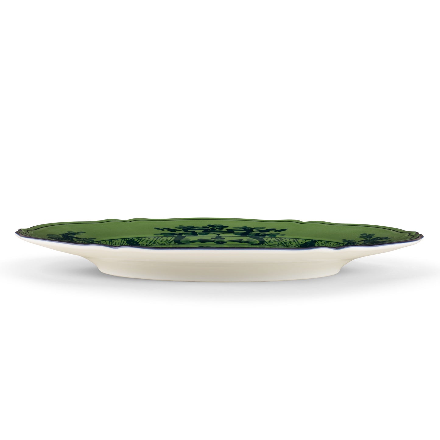 Ginori 1735 Oriente Italiano Malachite Charger Plate