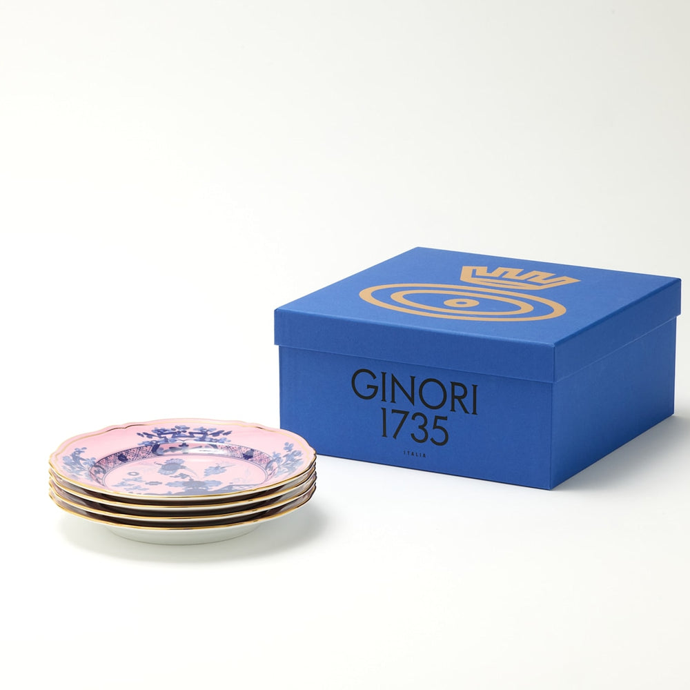 
                      
                        Ginori 1735 Oriente Italiano Azalea Set of 4 Dessert Plate
                      
                    