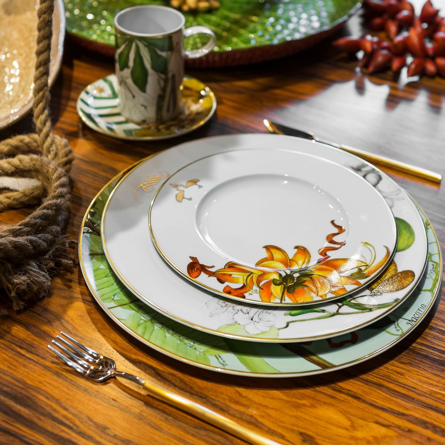 Vista Alegre Amazonia Collection - Dessert Plate