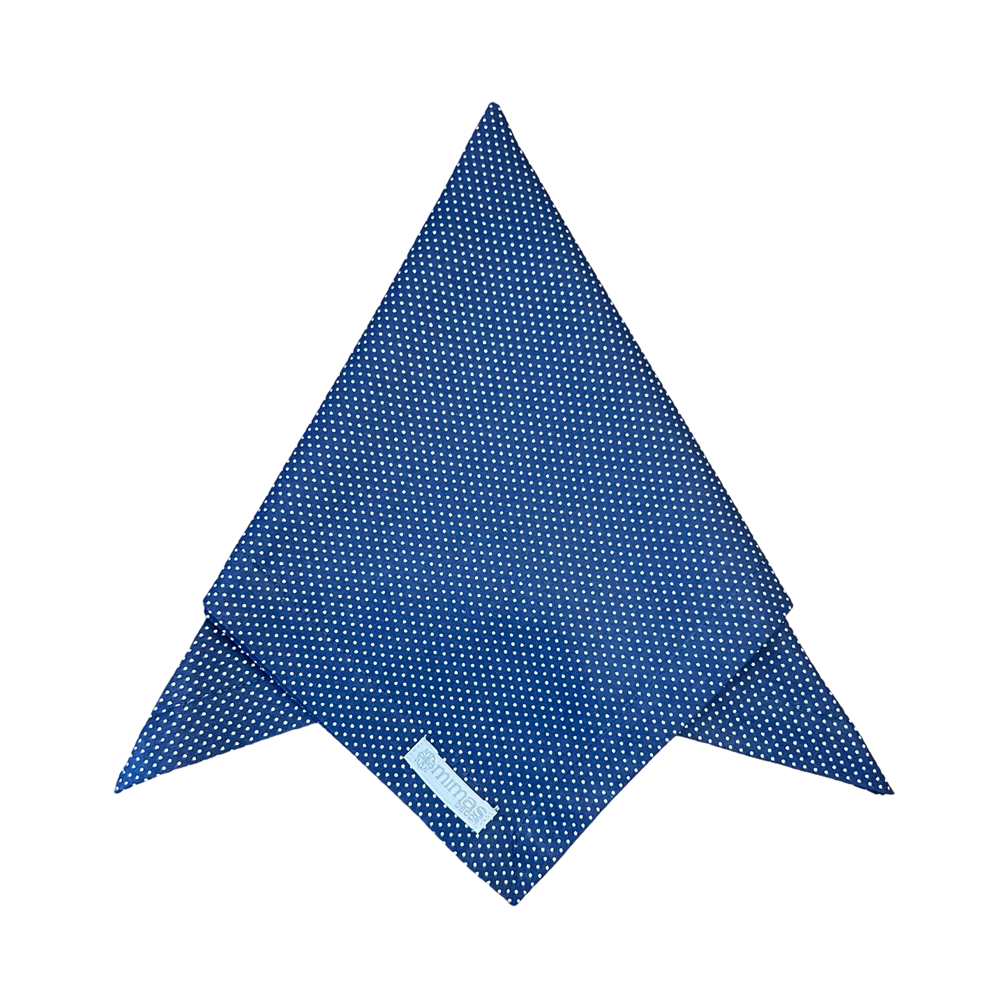 Navy Blue Polka Dot Napkin