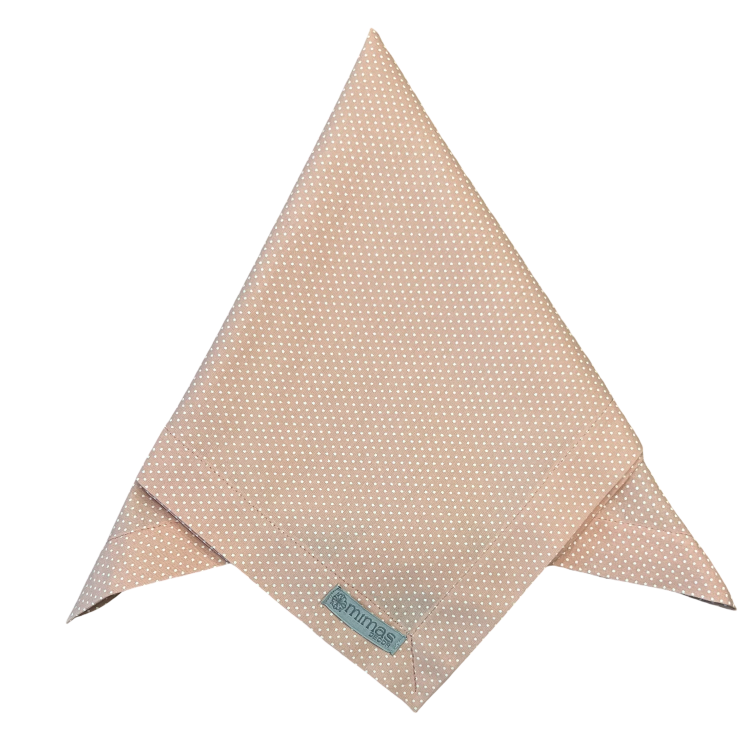 Peach Polka Polka Dot Napkin
