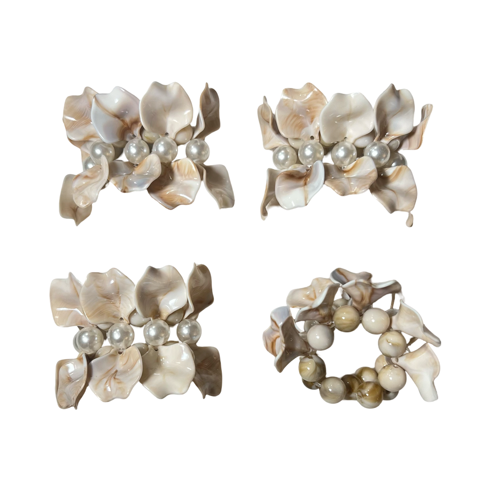 
                      
                        Petal Pearl Bloom Napkin Ring
                      
                    