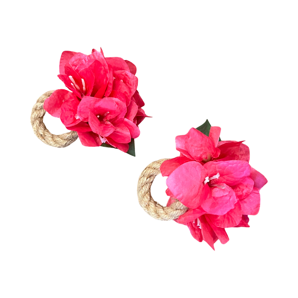 
                      
                        Pink Bougainvillea Napkin Ring
                      
                    