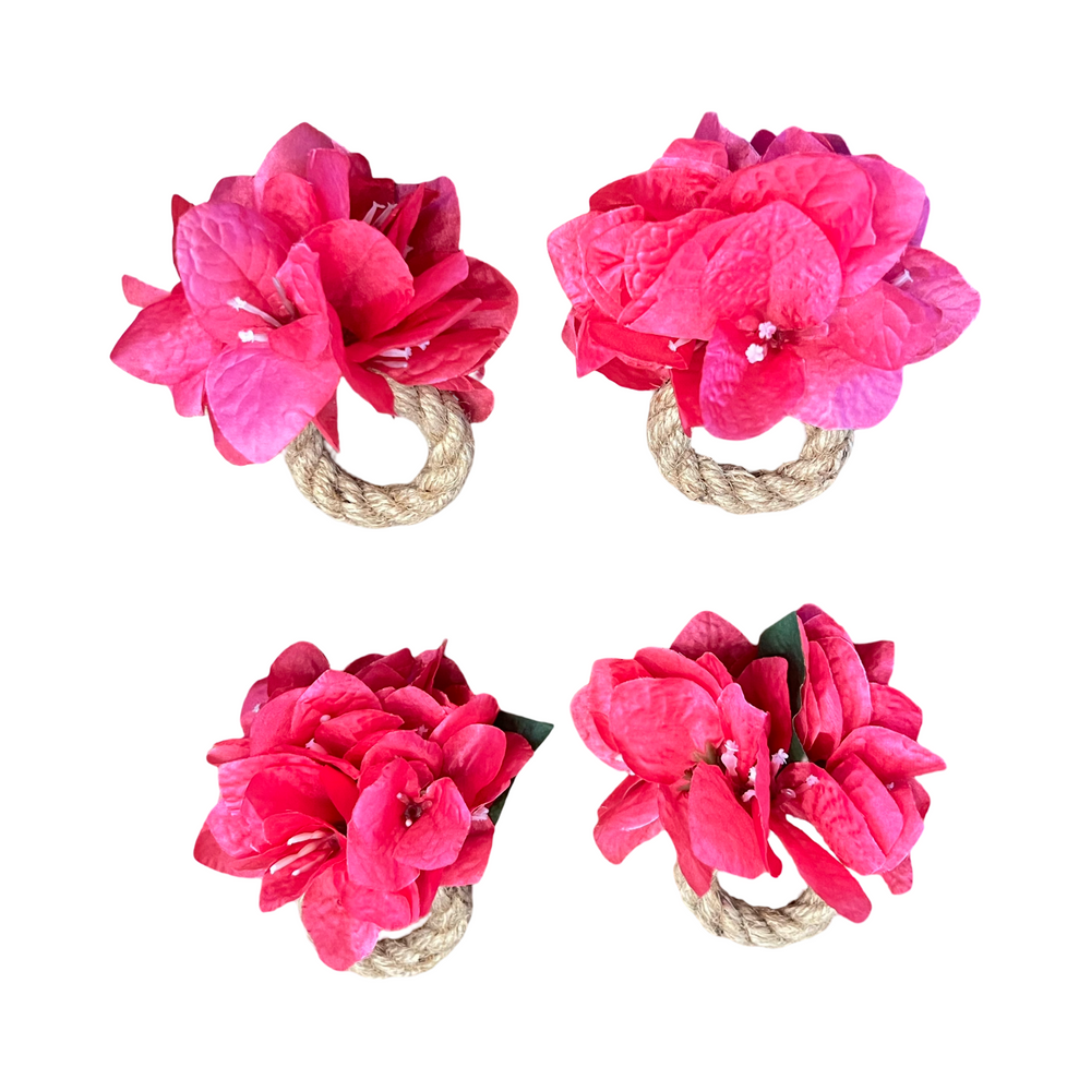 
                      
                        Pink Bougainvillea Napkin Ring
                      
                    