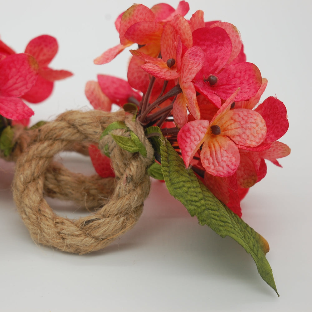 
                      
                        Pink Hydrangea Napkin Ring
                      
                    
