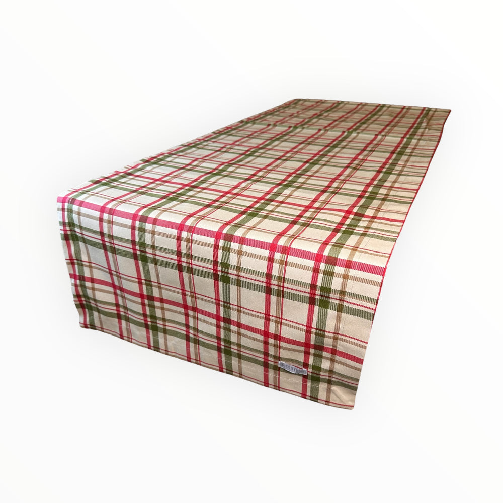 
                      
                        Red/Green Beige Plaid Table Runner
                      
                    
