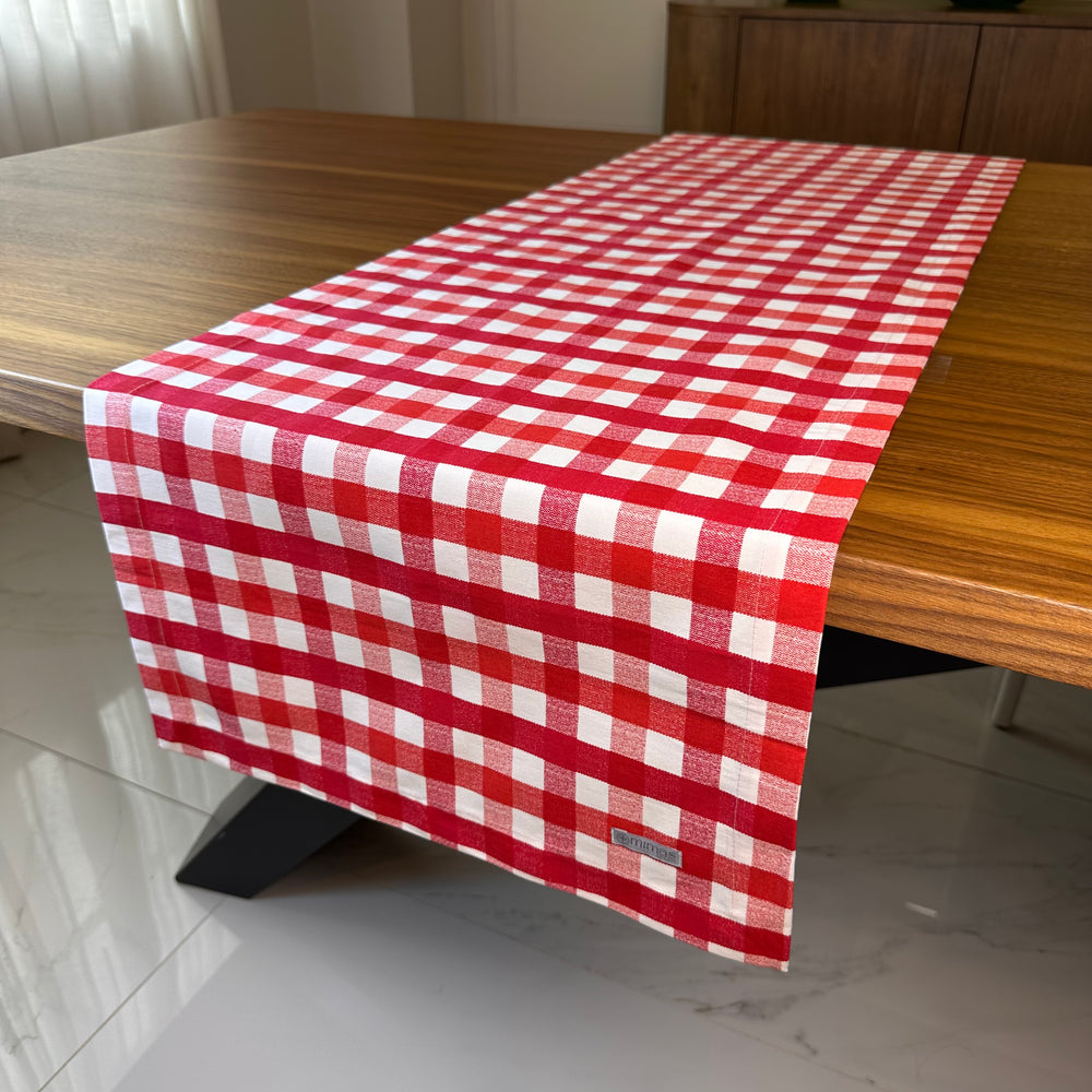 Red Provence Table Runner