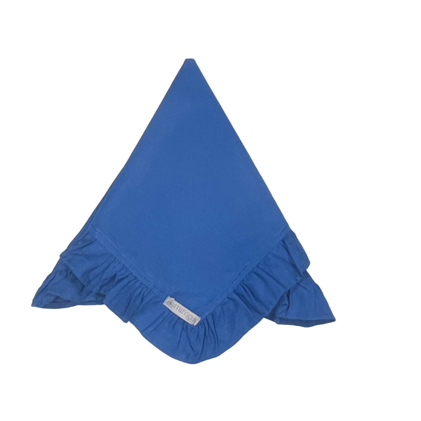Royal Blue Ruffle Cotton Napkin