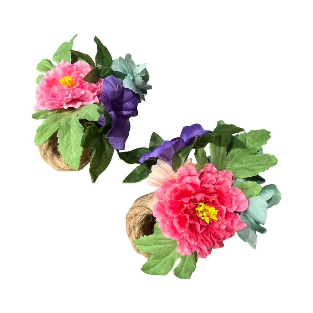 
                      
                        Spring Floral Bouquet Napkin Ring
                      
                    