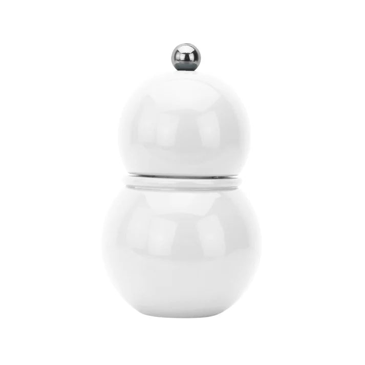 Addison Ross White Chubbie Salt or Pepper Mill