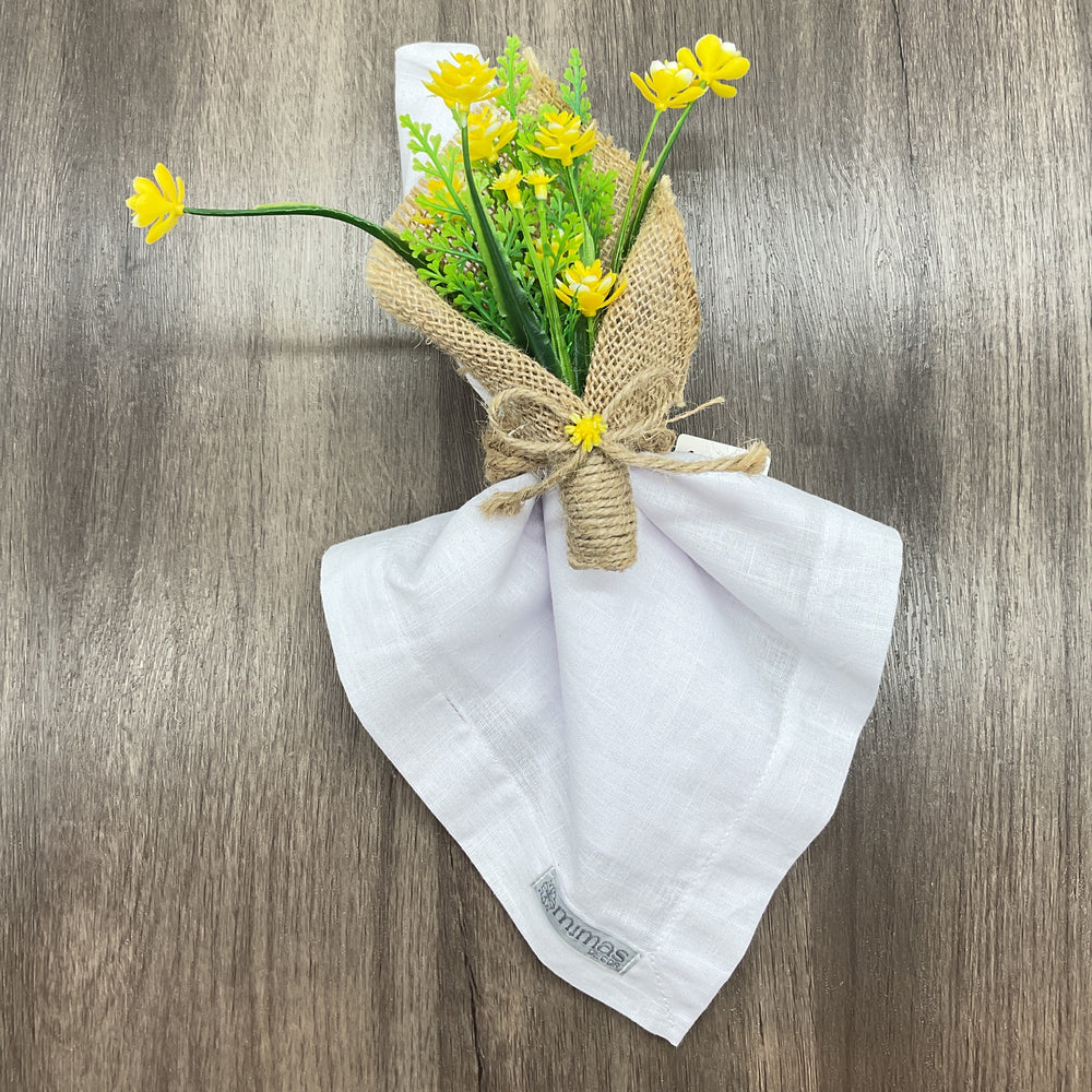 
                      
                        Yellow Flower Jute Bouquet Napkin Ring
                      
                    