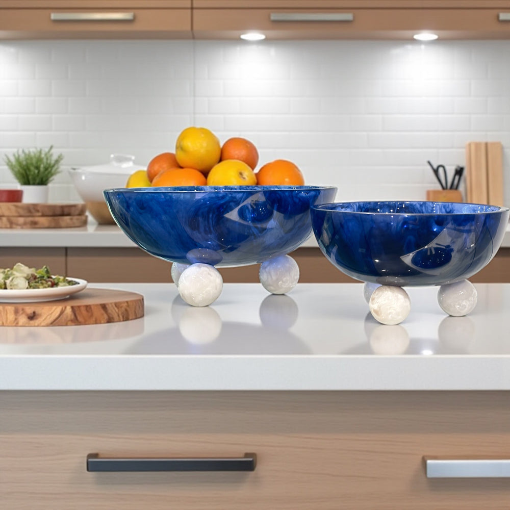 nashi home allure medium bowl-azure