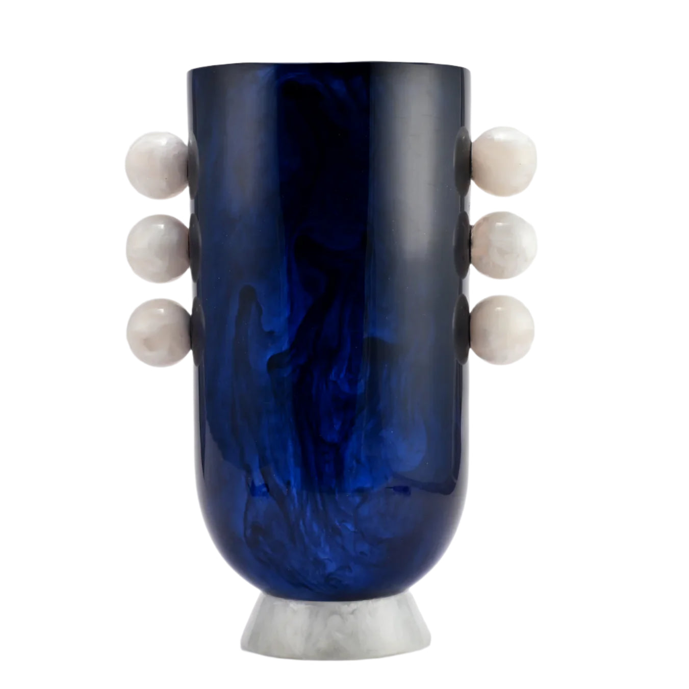 Nashi Home Allure Vase - Azure